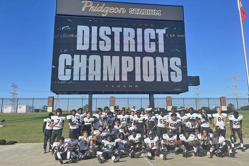 : Cypress Park High School finished 6-1 to win the District 16-6A championship, the program’s first-ever district title. 